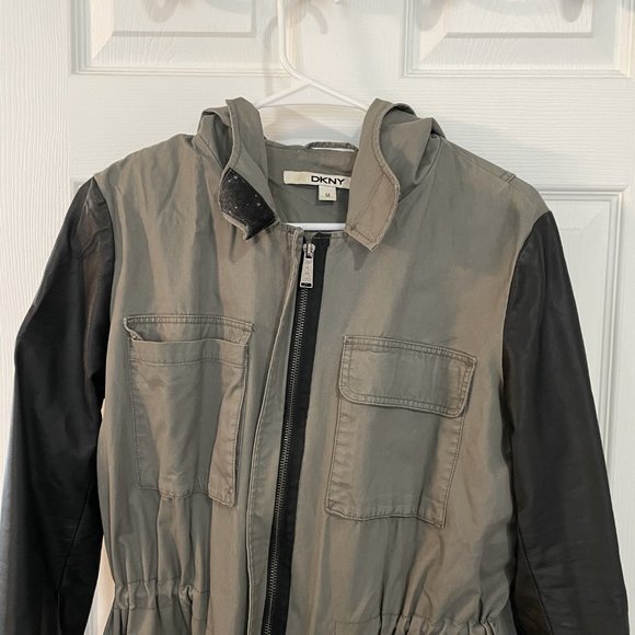 DKNY Rain Jacket Green - Picture 4 of 5